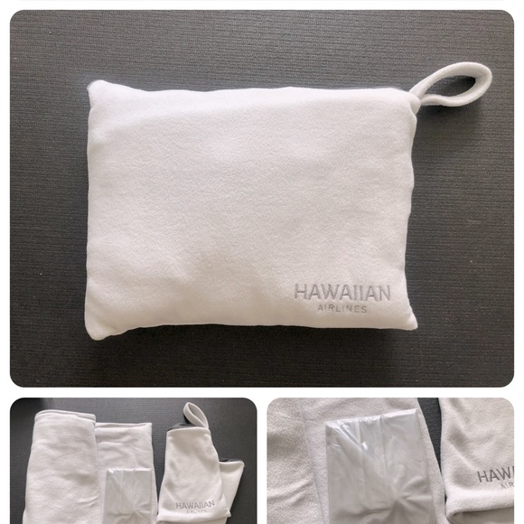 Hawaiian Airlines Travel Blanket/Pillow (New) - Picture 1 of 1